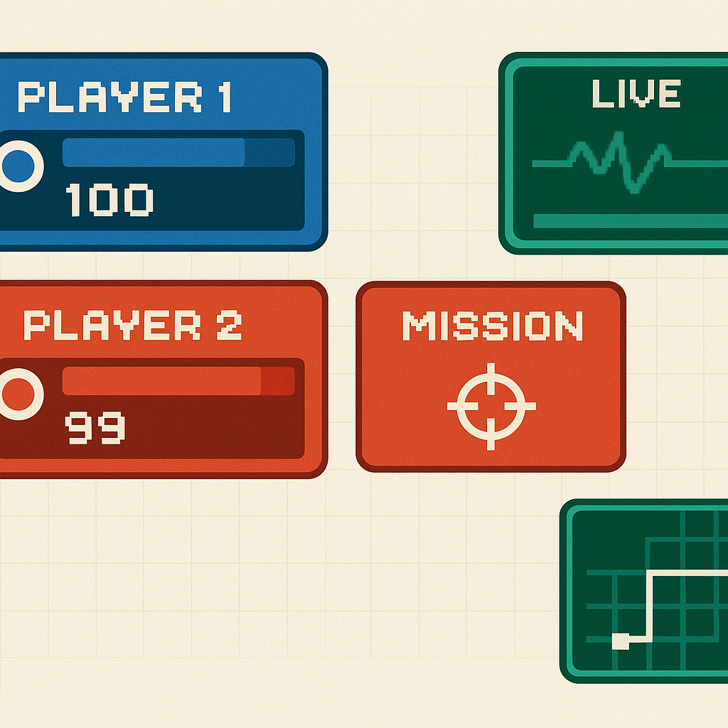 Feature: modular co-op UI mock
